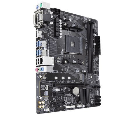 Płyta główna Gigabyte GA-A320M-S2H (AM4; 2x DDR4 DIMM; Micro ATX)