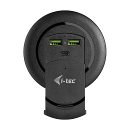 Fast Charger Built-in DesktopUSB-C PD 3.0 + 3x USB 3.0 QC3.0 96W - do zabudowy biurkowej