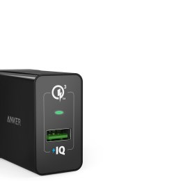 Ładowarka PowerPort +1 z QC 3.0 18W USB-A EU czarna