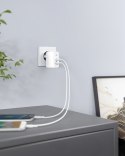 Ładowarka PowerPort PD+2 18W USB-C + 15W USB-A EU Biała