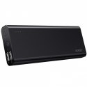 PB-AT20 Black aluminiowy Power Bank | 20100 mAh | 3xUSB | 5.4A | Quick Charge 3.0 | kabel micro USB