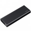 PB-AT20 Black aluminiowy Power Bank | 20100 mAh | 3xUSB | 5.4A | Quick Charge 3.0 | kabel micro USB