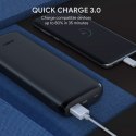 PB-Y23 Black Power Bank | 20000 mAh | 4xUSB | Quick Charge 3.0 | Power Delivery | Kabel USB-C | Etui