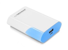 POWER BANK 6000MAH BOSON BIAŁO/NIEBIESKI