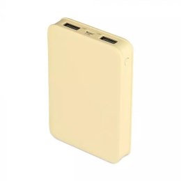 Power Bank 5000 mAh 2.0/2.1A Żółty