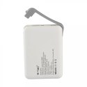 Power Bank 5000 mAh 2.1A Biały