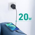 PA-R1S Mini ładowarka sieciowa 2xUSB C Power Delivery 3.0 20W 6A