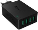 PA-U36 ładowarka sieciowa 4xUSB AiPower 8A 40W