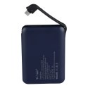 Power Bank 5000 mAh 2.1A Niebieski