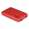 Power Bank 5000 mAh 2A Czerwony