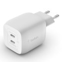 Podwójna ładowarka ścienna USB-C GaN z PPS 45 W