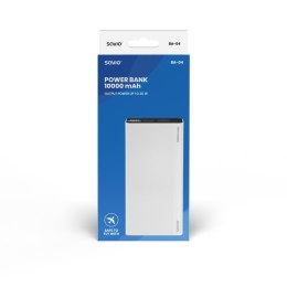 Power bank 10000 mAh, biały, BA-04