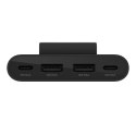 Ładowarka 4-portowa 2x USB-C 2xA do 30W czarna