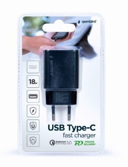 Ładowarka PowerDelivery USB-C 18W czarna