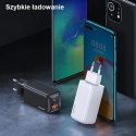 Ładowarka sieciowa T47 USB/ USB-C 65W PD Fast