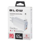 Ładowarka sieciowa gniazdo USB+USB-Cx2 65W