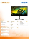 Monitor 27 cali 27M1F5500P Nano IPS 240Hz HDMIx2 DPx2 Pivot