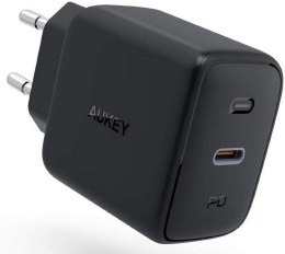 PA-B2 Black Omnia GaN ładowarka sieciowa 1xUSB-C 61W Power Delivery 3.0 3A