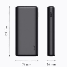 PB-Y37 Power Bank | 20000mAh | 65W | 3xUSB | PD 3.0 QC 3.0 LED