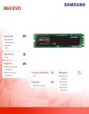 Dysk SSD 860EVO M.2 Sata MZ-N6E1T0BW 1 TB