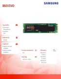 Dysk SSD 860EVO M.2 Sata MZ-N6E250BW 250G