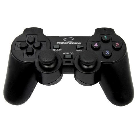 GAMEPAD EG106 PRZEWODOW DO PS3 i PC z WIBRACJAMI