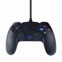 Gamepad przewodowy PC/PS4 czarny