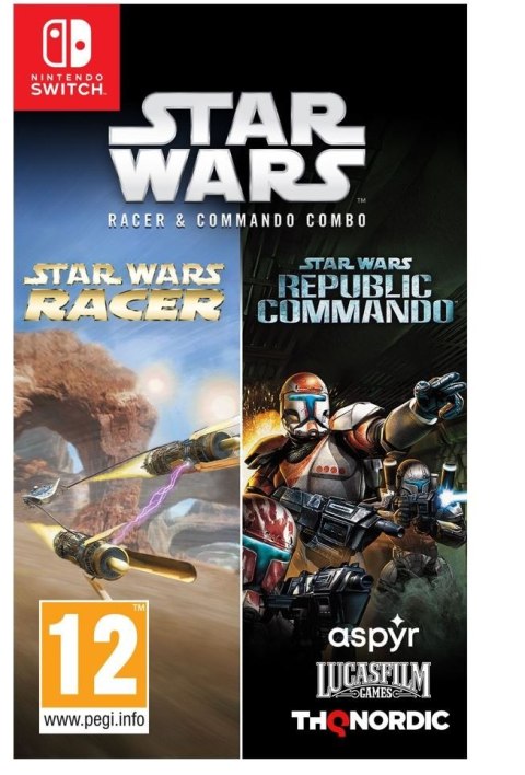 Gra NS Star Wars Racer and Commando Combo