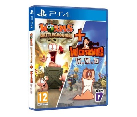 Gra PlayStation 4 Worms Battlegrounds + Worms W.M.D.