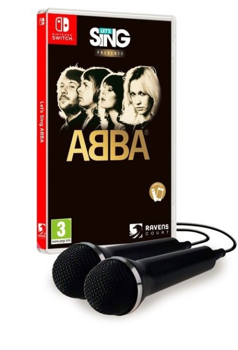 Gra Nintendo Switch Let's Sing ABBA + 2 mikrofony