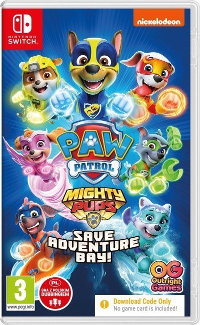 Gra Nintendo Switch Paw Patrol Mighty Pups Save Adventure Bay