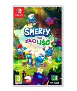 Gra Nintendo Switch Smerfy Misja Złoliść Edycja Standardowa