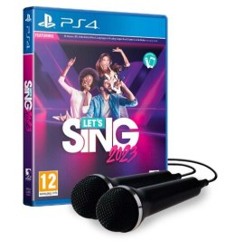 Gra PlayStation 4 Let's Sing 2023 + 2 mikrofony