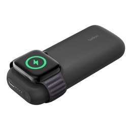 Powerbank Belkin BoostCharge Pro Fast Wireless Charger for Apple Watch + Power Bank 10K 1xUSB-C 10000mAh 20W Black