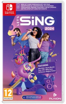 Gra Nintendo Switch Lets Sing 2024