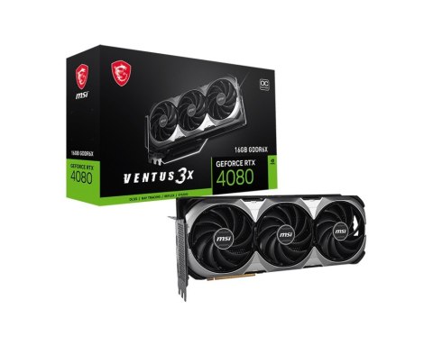 Karta graficzna GeForce RTX 4080 Ventus 3X OC 16GB GDDR6X 256bit 2DP