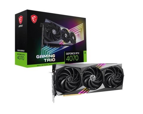 Karta grfaiczna RTX 4070 GAMING TRIO 12G GDDRX6 192bit 3DP