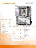 Płyta główna Z790 AORUS PRO X S1700 4DDR5 USB/DP ATX