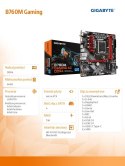 Płyta główna B760M Gaming AC DDR4 s1700 2DDR4 DP/HDMI mATX