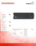 Dysk SSD Firecuda 530 Heatsink 500GB PCIe M.2