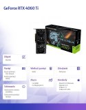 Karta graficzna GeForce RTX 4060 Ti Panther 16GB GDDR6 128bit 3DP/HDMI