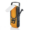 Stacja zasilania EPS-6000 6000mAh, radio, FM, lampka LED, dynamo, panel solarny