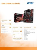 Płyta główna B450 GAMING PLUS MAX AM4 DDR4 HDMI/DVI/M.2 ATX