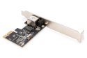 DIGITUS KARTA SIECIOWA PCIE PRZEWODOWA DN-10130-1, PCI EXPRESS DO GIGABIT 10/100/1000 MBPS, LOW PROFILE