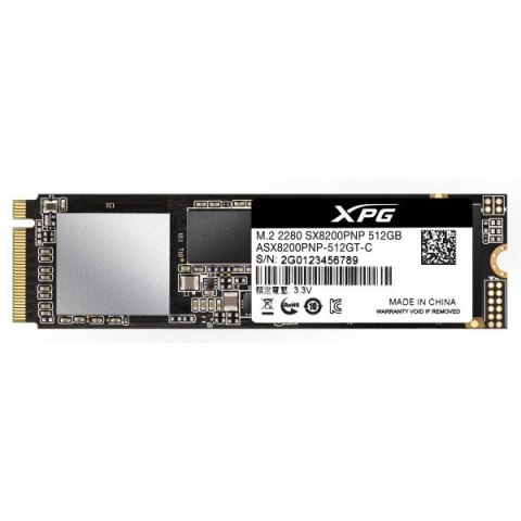 Dysk SSD ADATA XPG SX8200 PRO 512GB M.2 2280 PCIe Gen3x4