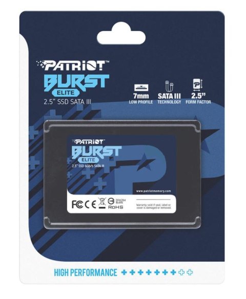 Dysk SSD PATRIOT BURST ELITE 960GB SATA 3 2.5INCH