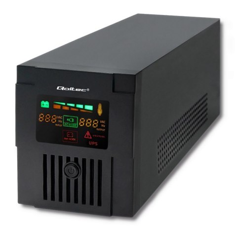 Zasilacz UPS Qoltec Monolith 53955 (TWR; 1500VA)