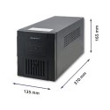 Zasilacz UPS Qoltec Monolith 53974 (TWR; 1500VA)