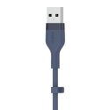 BELKIN KABEL USB-A - LIGHTNING SILICONE 2M NIEBIES