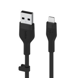 Kabel Belkin BoostCharge Flex USB-A Cable with Lightning Connector 3m Silicone Black